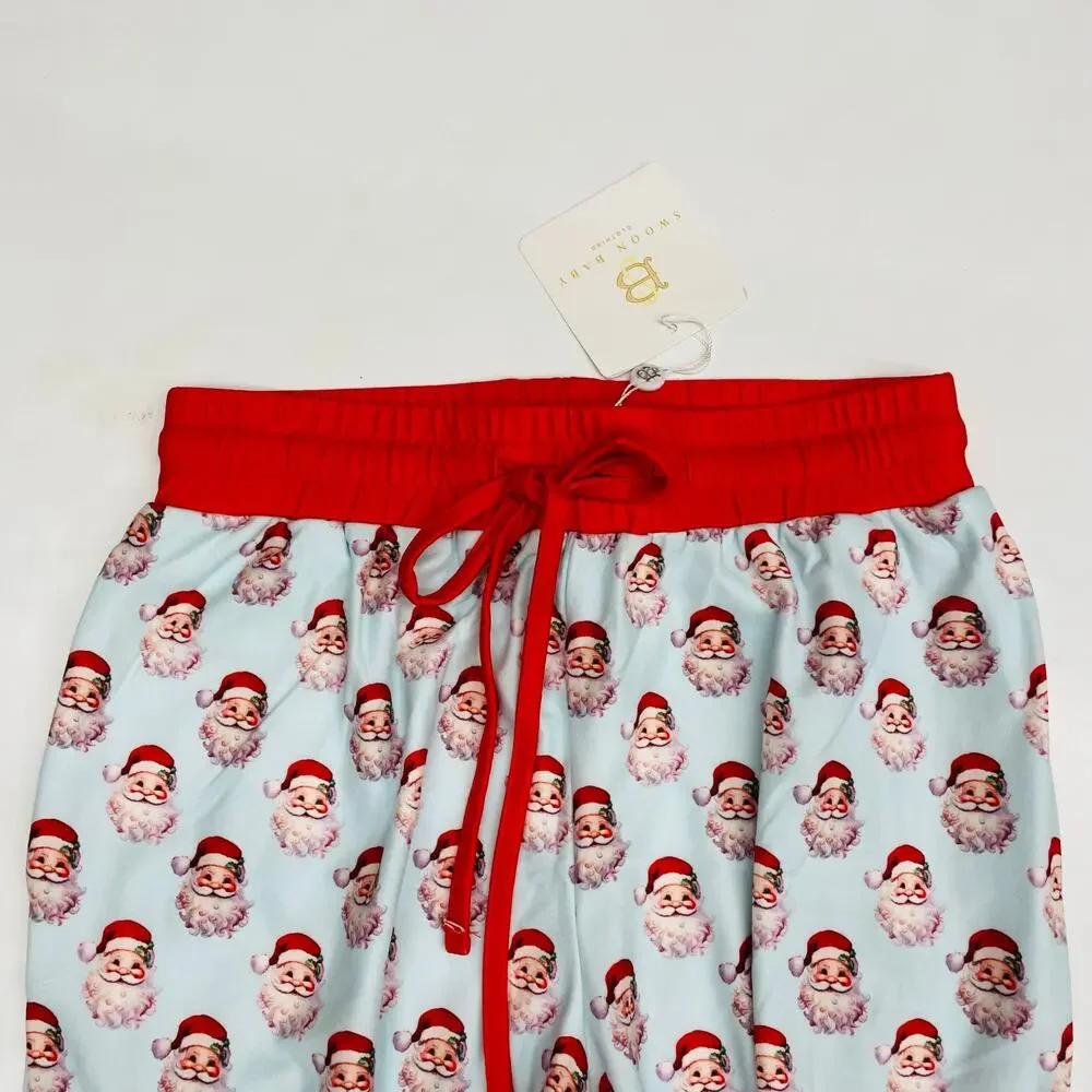 NWT (Please Read) Swoon Baby Size XXL Vintage Santa PJ Pants